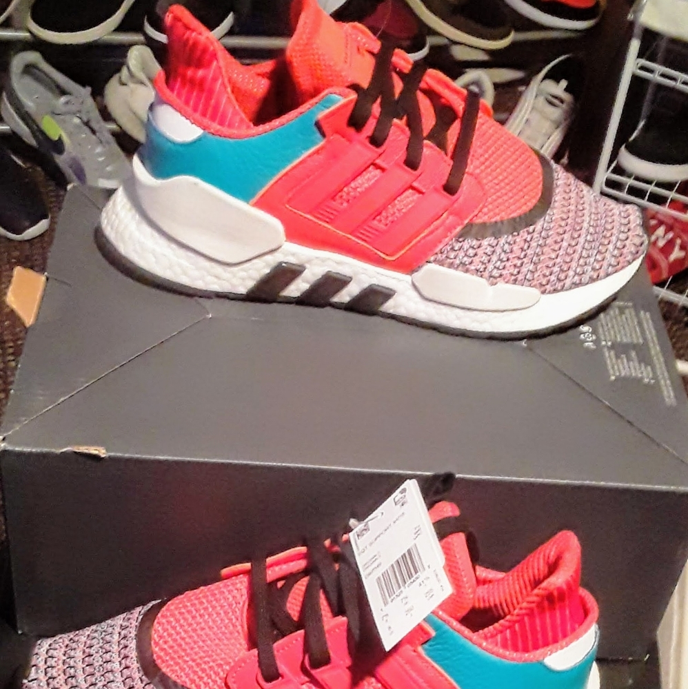 Mens Adidas Originals Eqt Support 91/18 UltraBoost - Picture 2 of 4